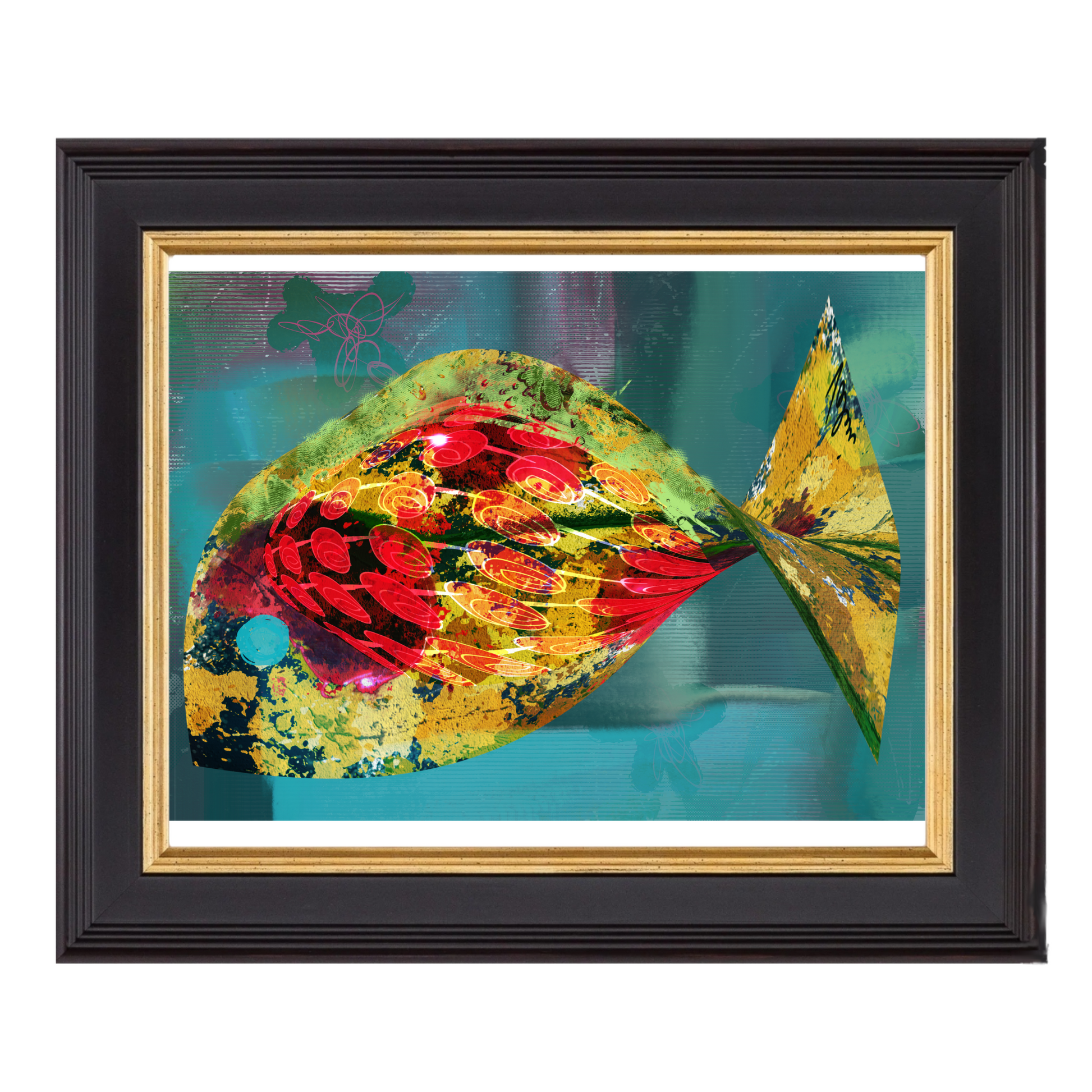Fish 3 Hahnemühle Photo Rag Print - valerie-digital-art