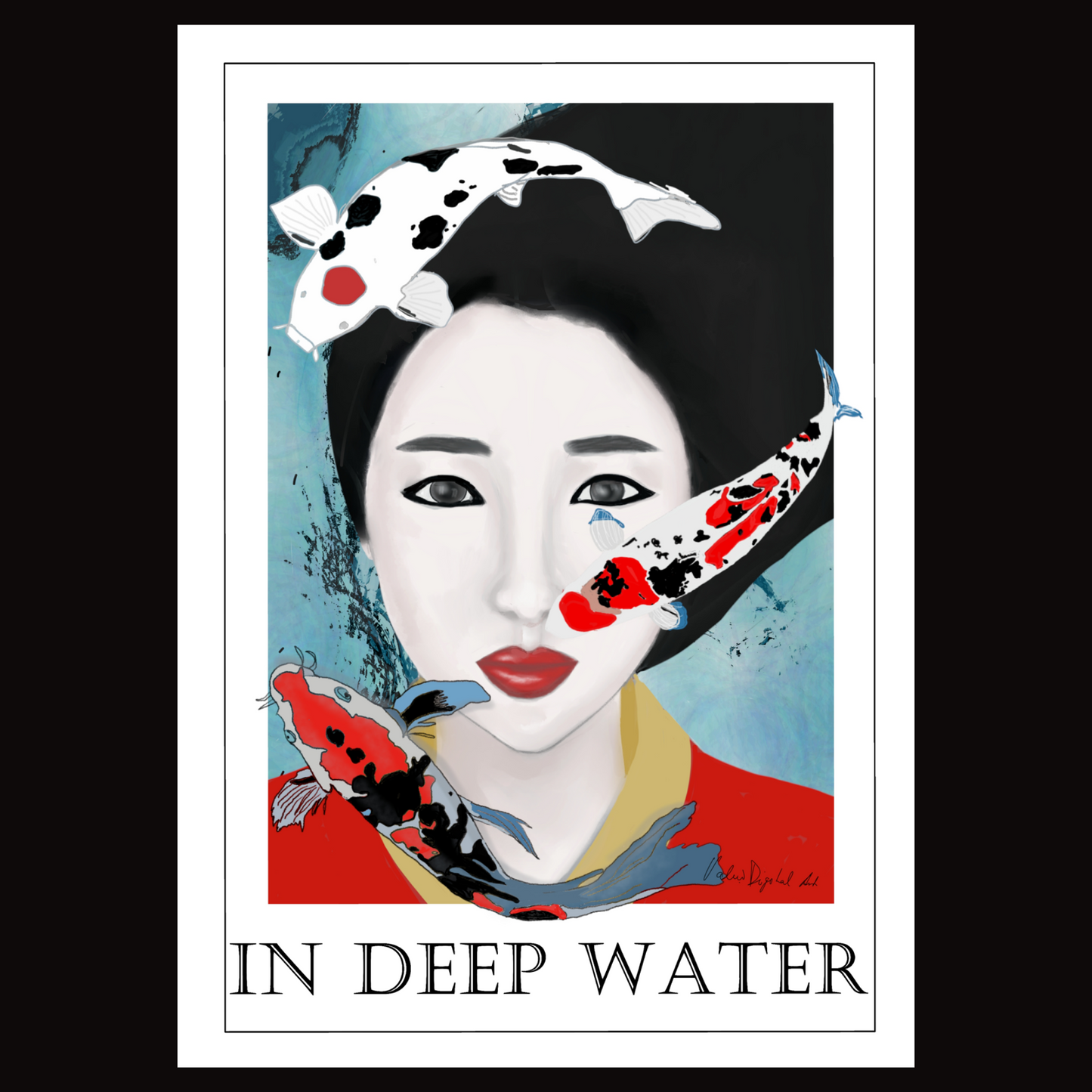 IN DEEP WATER - Hahnemühle Photo Rag Print - valerie-digital-art