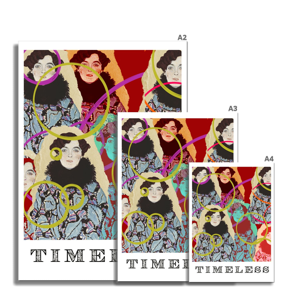 TIMELESS KLIMT (C) Hahnemühle Photo Rag Print - valerie-digital-art