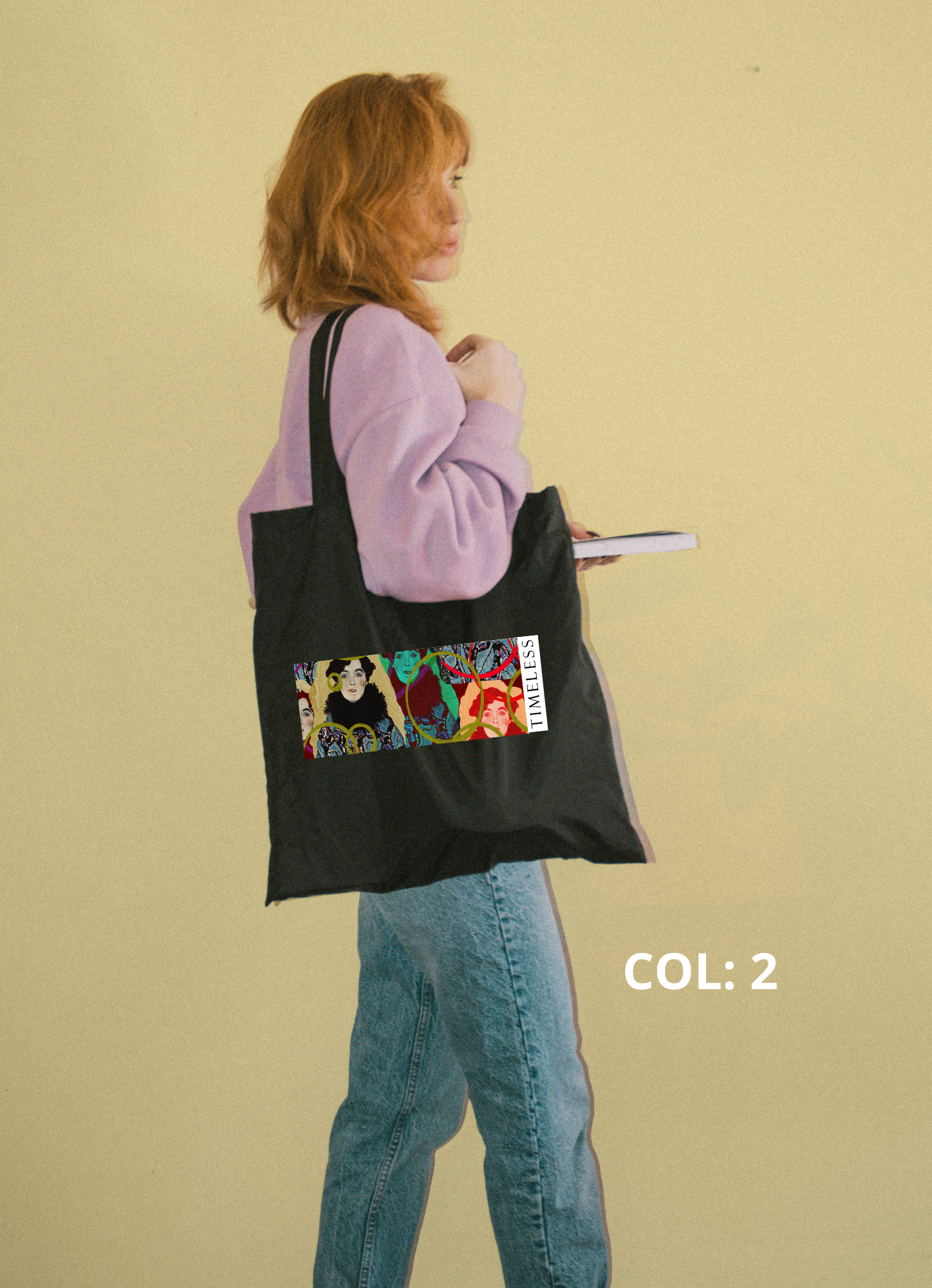 Timeless Klimt 100% cotton Tote Bags - valerie-digital-art